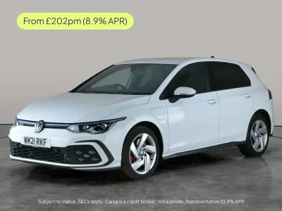 Begagnad VW Golf VII GTE 2021 Vit Halvkombi