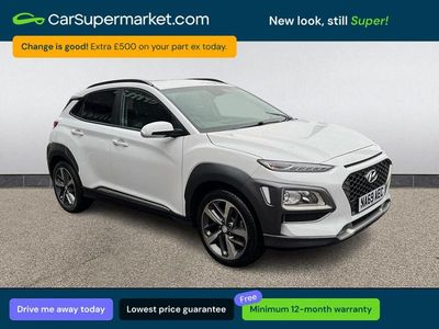 Used Hyundai Kona Premium 120 HP (88 kW) 2019 White SUV