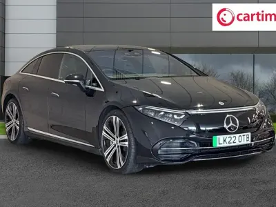 Used Mercedes EQS450+ Exclusive Luxury 244 kW (333 HP) 2022 Black Hatchback