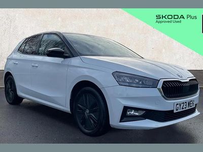 White Used 2023 Skoda Fabia Colour Edition Hatchback | £12,782 (Fair price)
