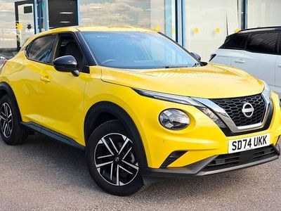 Used Nissan Juke N-Connecta 2024 Yellow SUV