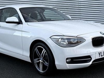 Used BMW 116 Sport Line 2014 White Hatchback