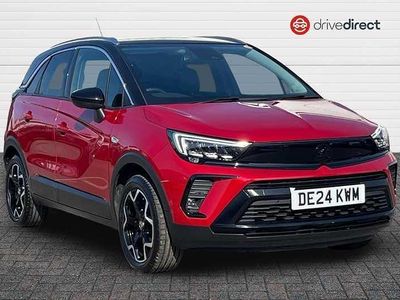 Used Vauxhall Crossland Ultimate 110 HP (80 kW) 2024 Red SUV