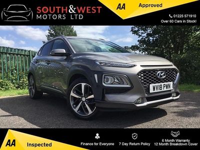 Grey Used 2018 Hyundai Kona Premium SUV | £8,485 (Fair price)