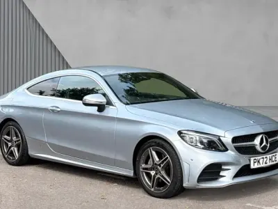 Used Mercedes C200 AMG line 184 HP (135 kW) 2023 Silver