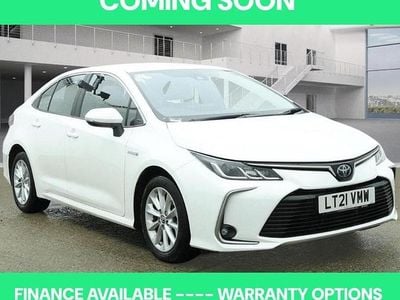 Used Toyota Corolla 122 HP (89 kW) 2021 White Sedan