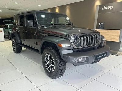 Grey New 2025 Jeep Wrangler Rubicon SUV | £58,998