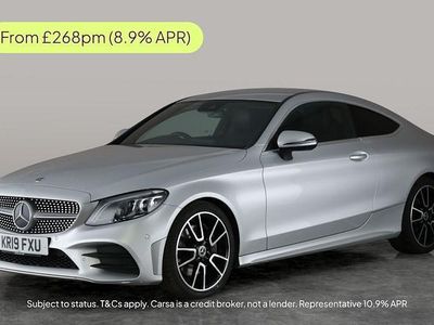 Silver Used 2019 Mercedes C300 AMG Line Premium Coupe | £16,977 (Fair price)