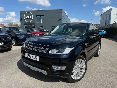 Used Land Rover Range Rover Sport HSE 306 HP (225 kW) 2016 Black SUV