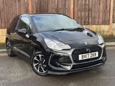 Used DS Automobiles DS3 Elegance 2017 Black Hatchback