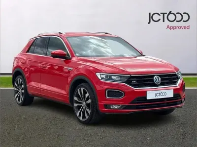 Used VW T-Roc R-line 150 HP (110 kW) 2020 Red SUV