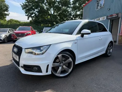 Used Audi A1 Black Edition 2013 White Hatchback