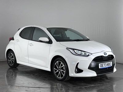 White Used 2023 Toyota Yaris Hybrid Design Hatchback | £18,000 (Good price)