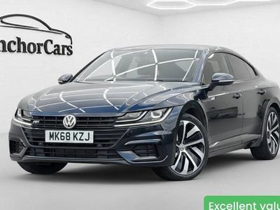 Used VW Arteon R-line 150 HP (110 kW) 2018 Black Hatchback
