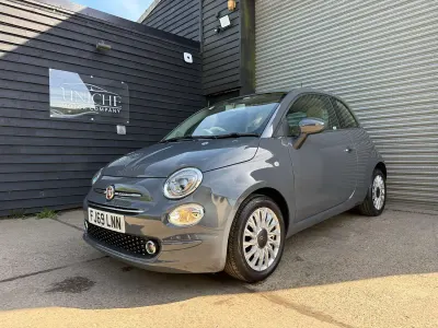 Used Fiat 500 Lounge 69 HP (50 kW) 2019 Grey Hatchback