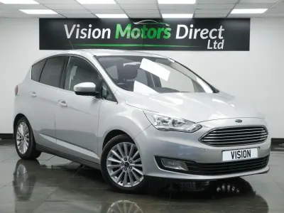 Used Ford C-MAX Titanium 125 HP (91 kW) 2016 Silver MPV