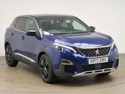 Used Peugeot 3008 GT-line 120 HP (88 kW) 2017 Blue SUV