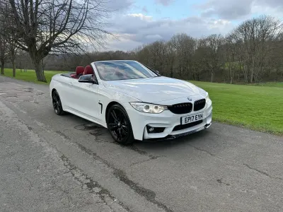 Used BMW 430 Cabriolet M Sport 252 HP (185 kW) 2017 White Cabriolet