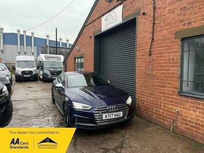 Blue Used 2017 Audi A5 Advanced Hatchback | £18,490 (Fair price)