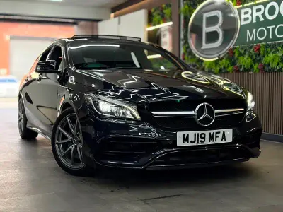 Used Mercedes CLA45 AMG AMG 2019 Black Estate
