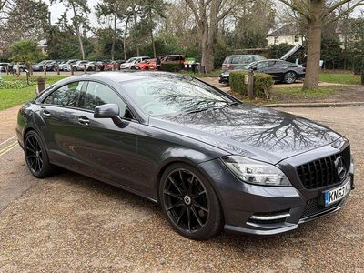 Grey Used 2013 Mercedes CLS350 AMG Coupe | £7,495