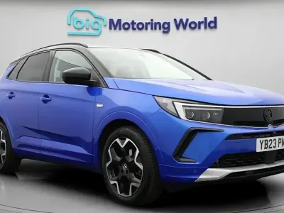 Used Vauxhall Grandland X Ultimate 131 HP (96 kW) 2023 Blue SUV