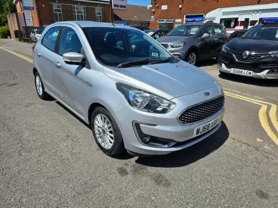 Used Ford Ka Plus Zetec 85 HP (62 kW) 2018 Silver Hatchback