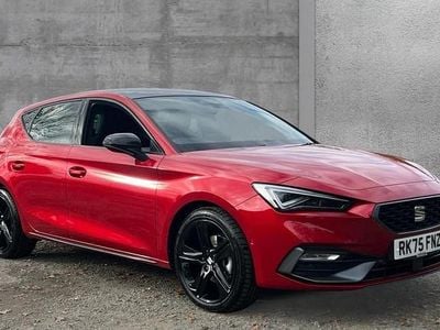 Desire red Used 2025 Seat Leon Black Edition Hatchback | £25,540