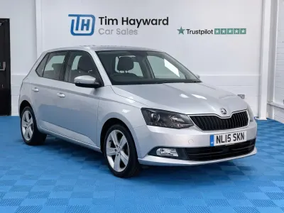 Used Skoda Fabia SE L 90 HP (66 kW) 2015 Silver Hatchback