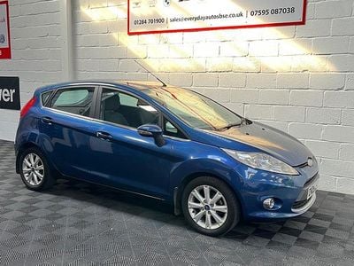 Used Ford Fiesta Zetec 82 HP (60 kW) 2009 Blue Hatchback
