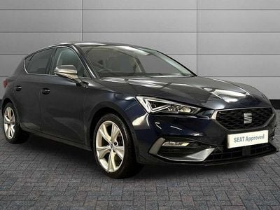 Blue Used 2022 Seat Leon FR Hatchback | £14,500 (Fair price)