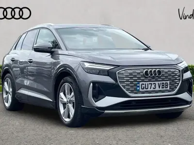 Used Audi Q4 e-tron S-Line 150 kW (204 HP) 2023 Grey SUV
