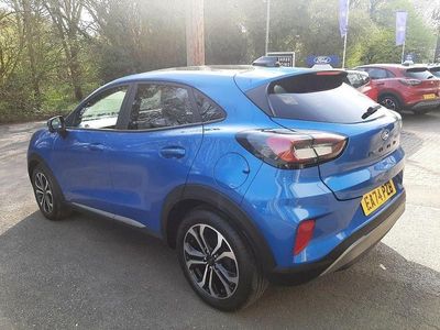 Used Ford Puma Titanium 125 HP (91 kW) 2024 Desert island blue SUV