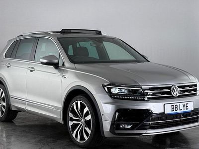 Used VW Tiguan R-line 150 HP (110 kW) 2020 Silver SUV