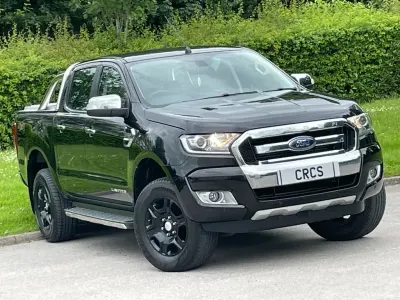 Used Ford Ranger Limited 2017 Black Pickup