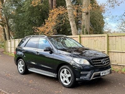 Black Used 2014 Mercedes ML350 AMG SUV | £10,995 (Good price)