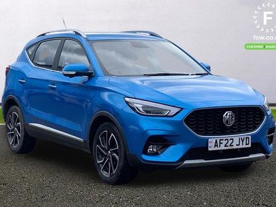 Used MG ZS Exclusive 106 HP (77 kW) 2022 Blue SUV
