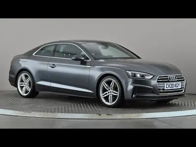 Used Audi A5 S-Line 150 HP (110 kW) 2019 Grey Coupe