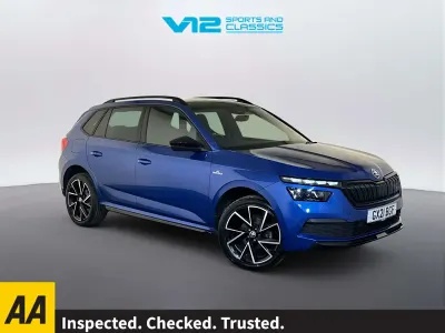 Used Skoda Kamiq Monte Carlo 150 HP (110 kW) 2021 Blue SUV
