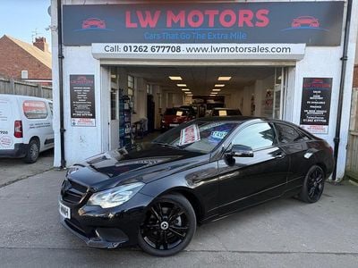 Used Mercedes E220 SE 2014 Black Coupe