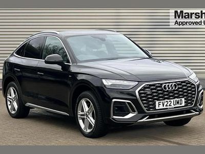 Used Audi Q5 Sportback S-Line 200 HP (147 kW) 2022 Black SUV