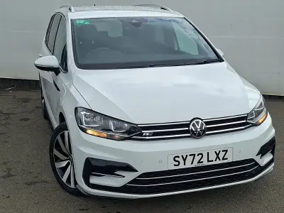 Used VW Touran R-line 150 HP (110 kW) 2022 White MPV