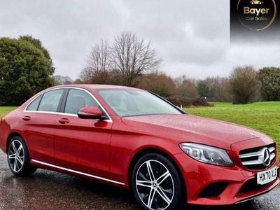 Red Used 2020 Mercedes C220 Sport Edition Sedan | £12,285 (Super price)