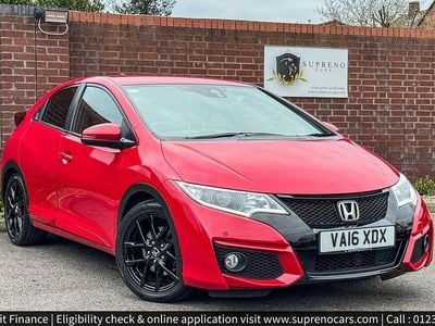 Used Honda Civic Sport 99 HP (72 kW) 2016 Red Hatchback