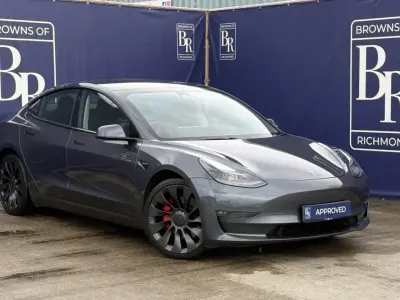 Używany Tesla Model 3 Performance 75 kW (102 KM) 2023 Szary Sedan/Limuzyna
