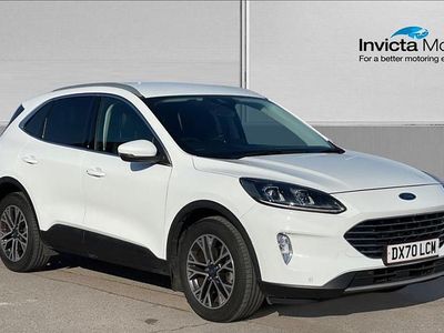 Used Ford Kuga Titanium 150 HP (110 kW) 2020 White SUV