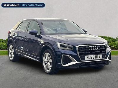 Used Audi Q2 S-Line 147 HP (108 kW) 2023 Blue SUV