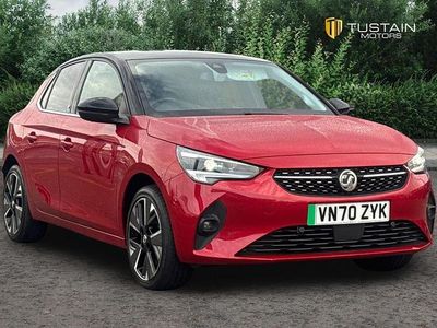 Used Vauxhall Corsa-e Elite 100 kW (136 HP) 2020 Red Hatchback