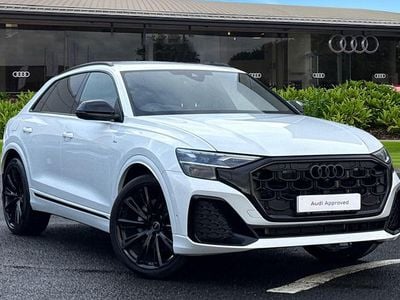 White New 2025 Audi Q8 Black Edition SUV | £62,290 (Fair price)