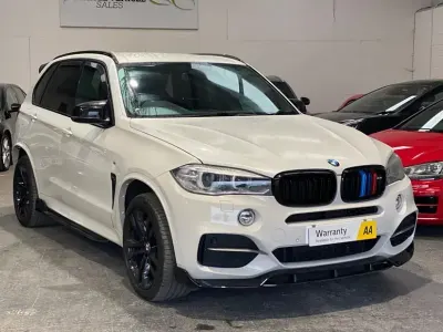 Begagnad BMW X5 Impressive 2014 Vit SUV